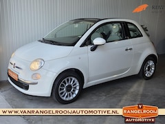 Fiat 500 C - 1.2 Sport, open dak, airco, half leer, 15" lmv