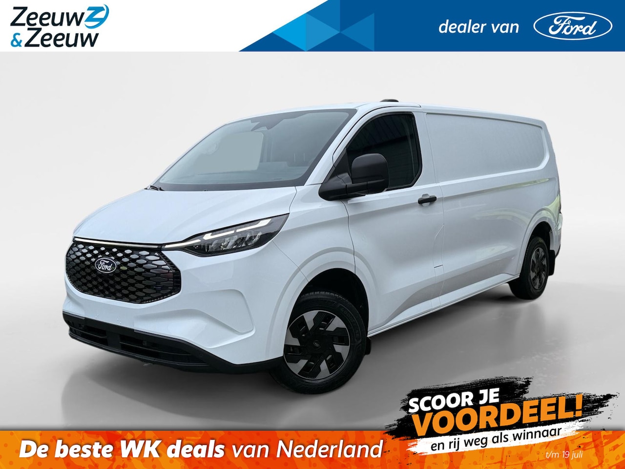 Ford Transit Custom - 340 L2H1 Trend 65 kWh | Direct uit voorraad leverbaar | Winter Pack | Driver Assistance Pa - AutoWereld.nl
