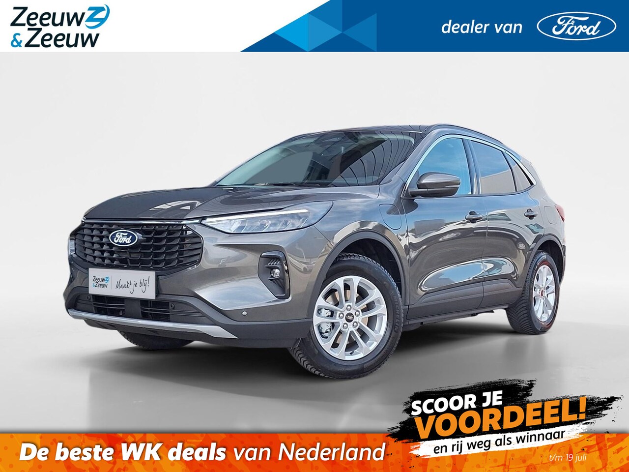 Ford Kuga - 2.5 PHEV Titanium | Winterpack | Climate Control | Camera | Apple Carplay&Android Auto | P - AutoWereld.nl