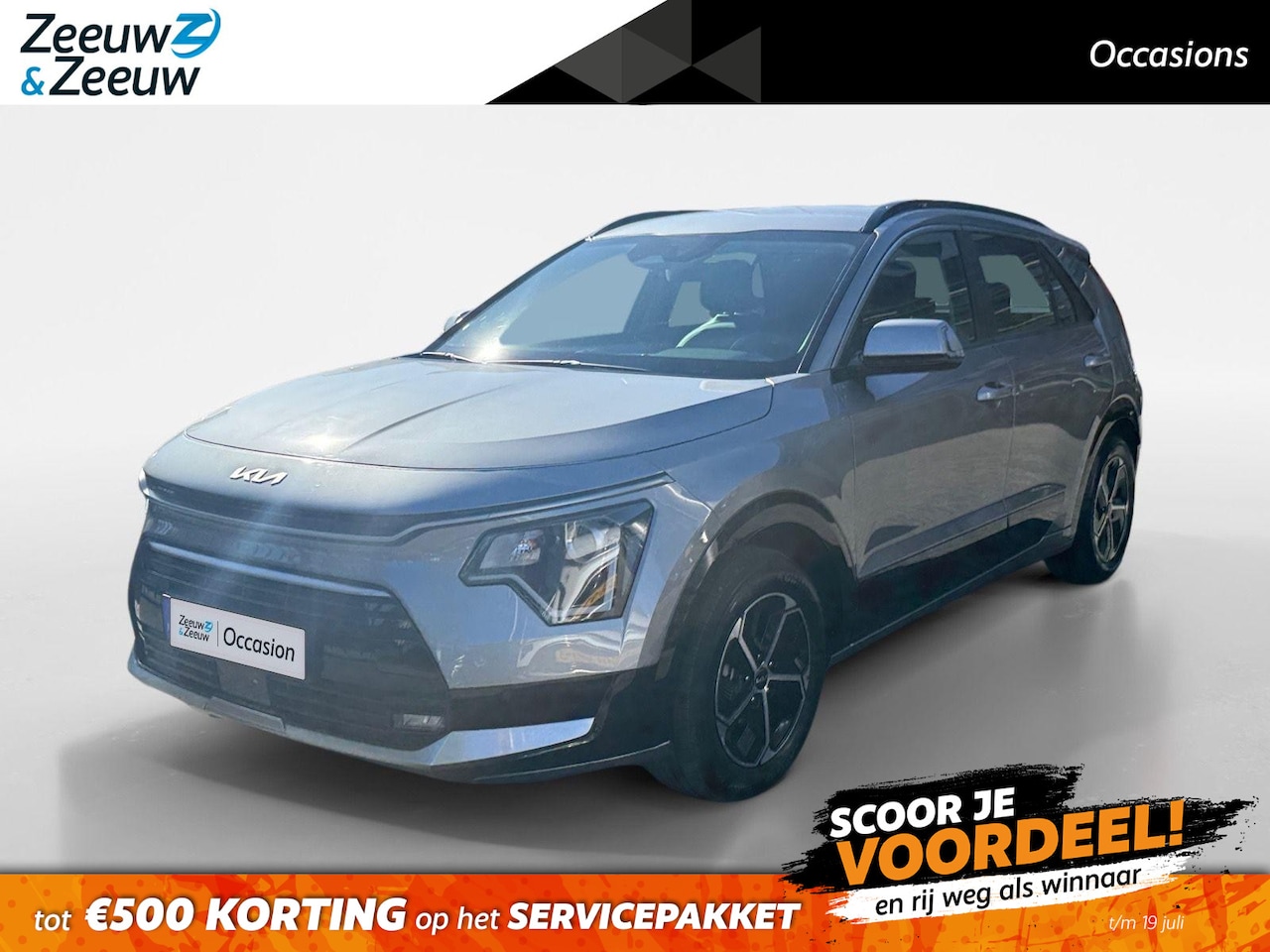 Kia Niro - 1.6 GDi Hybrid DynamicLine | Cruise Control | Climate Control | Navigatie | Camera | - AutoWereld.nl