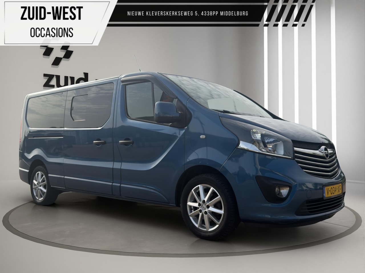Opel Vivaro - 1.6 CDTI L2H1 DC Sport Dubbele Cabine Leer - AutoWereld.nl