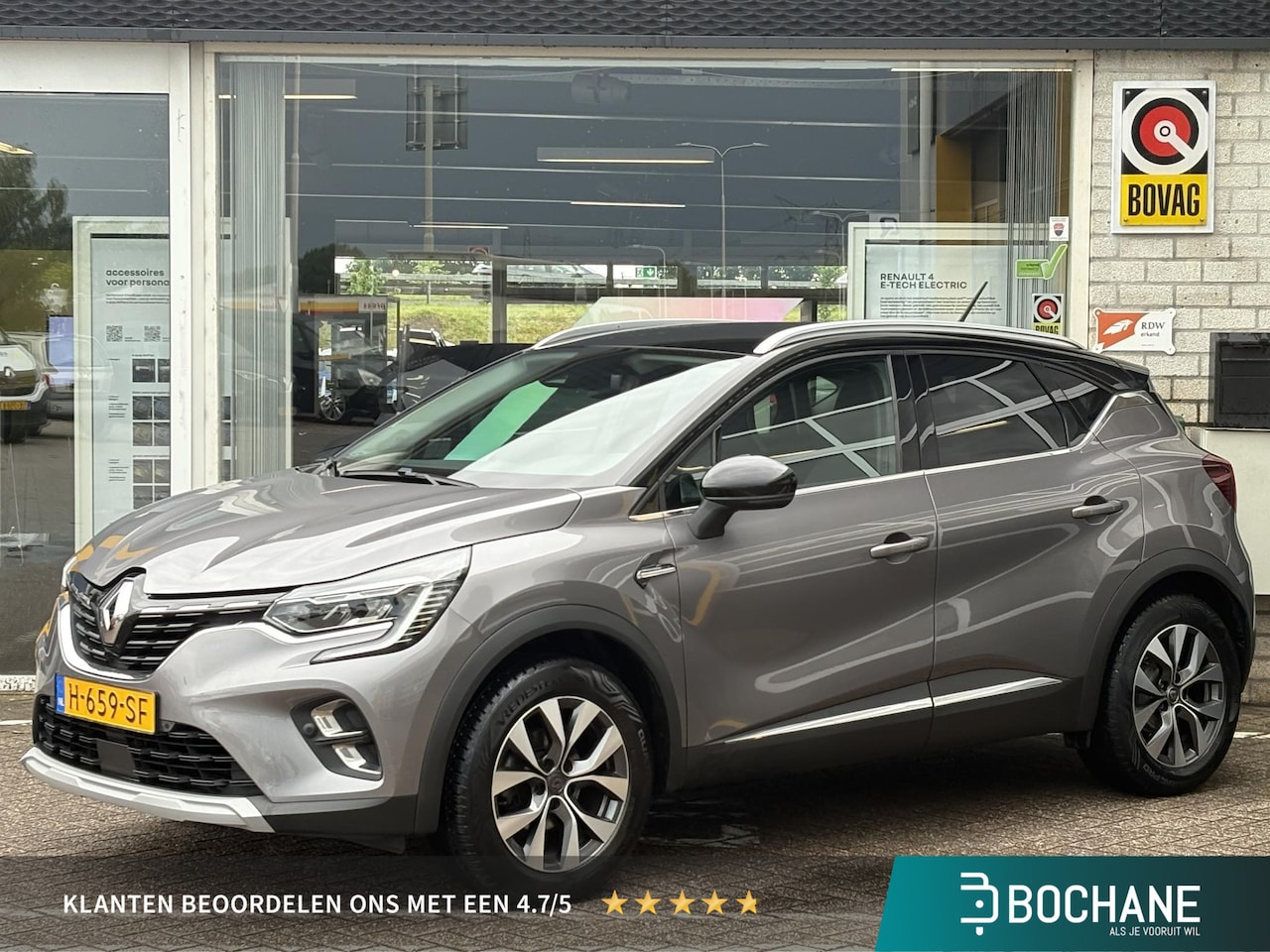 Renault Captur - 1.0 TCe 100 Intens | Achteruitrijcamera | NAP | Navigatie | Trekhaak | Climate Control | L - AutoWereld.nl