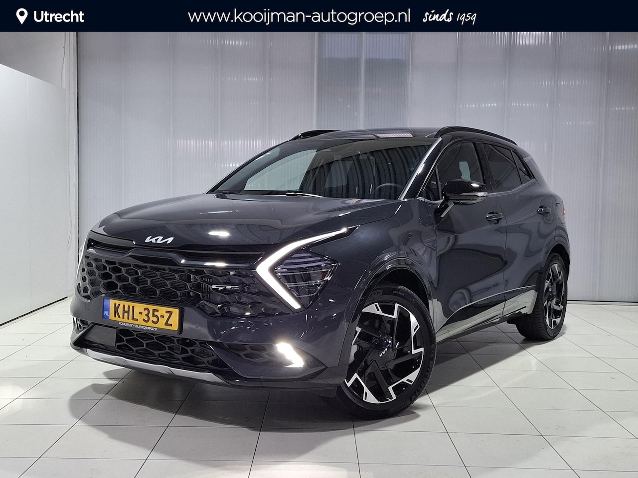 Kia Sportage - 1.6 T-GDi Plug-in Hybrid AWD GT-Line Schuif kantel dak, Stoel en Stuur verwarming, Apple C - AutoWereld.nl