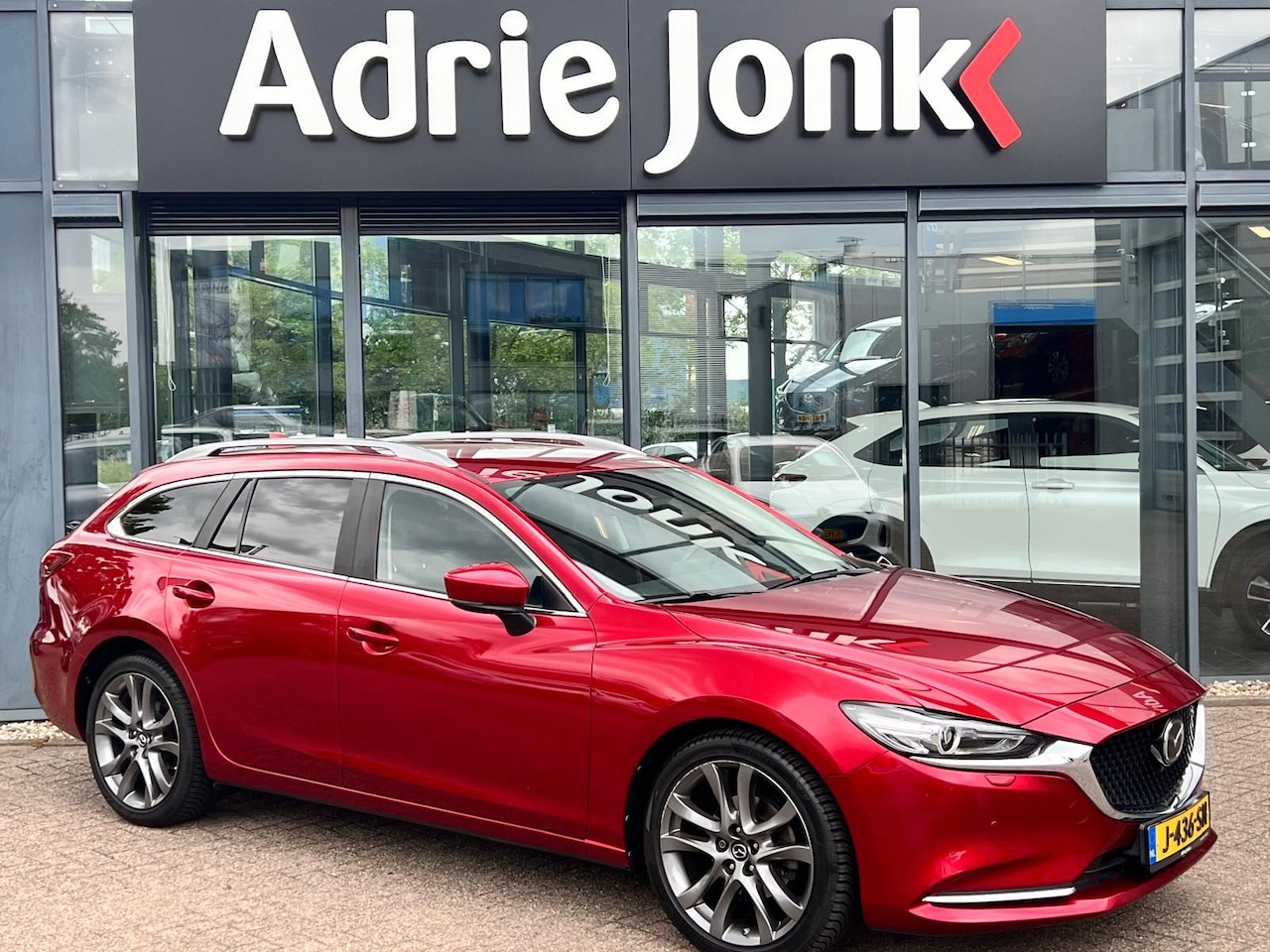 Mazda 6 Sportbreak - 2.0 SkyActiv-G 165 Comfortplus Business AUTOMAAT | LEDER | Bose AUDIO | 19"LM VELGEN | STO - AutoWereld.nl