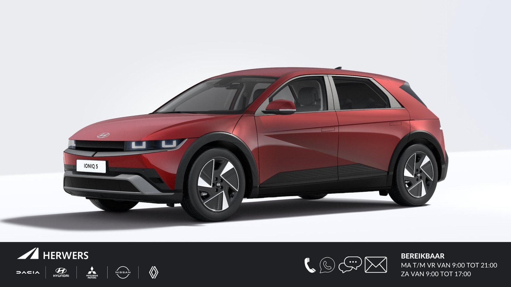 Hyundai IONIQ 5 - Style 63 kWh / incl. €5.000 voordeel / Levertijd 3 Maanden / Ultimate Red / - AutoWereld.nl