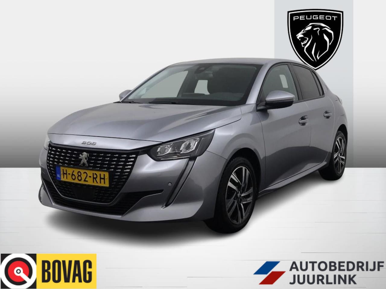 Peugeot 208 - 1.2T 100PK Blue Lease Allure Nav/Camera/Ecc/Cruise /Keyless/H.Leder/Vc - AutoWereld.nl