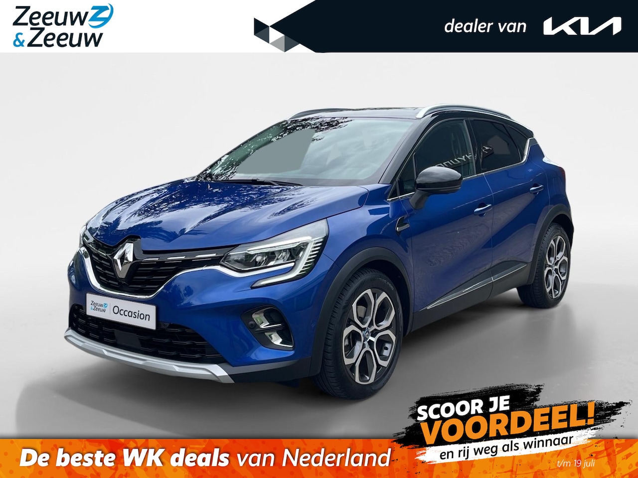 Renault Captur - 1.6 E-Tech Plug-in Hybrid 160 Intens | Navigatie | Camera | Climate control | Cruise contr - AutoWereld.nl