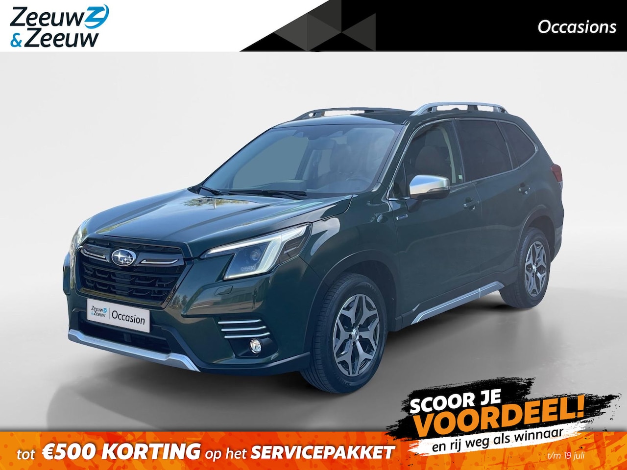 Subaru Forester - 2.0i e-BOXER Premium | Pano | Memory | 360 Camera | Elektr. Achterklep | Leder | ACC | Sto - AutoWereld.nl