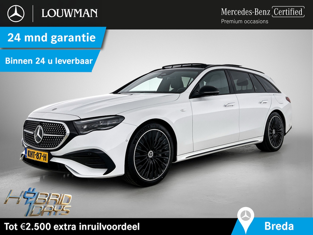Mercedes-Benz E-klasse Estate - 300 e AMG Plug-In Hybride | AMG Line | Night Pakket | Panorama Schuif-Kanteldak | MBUX Sup - AutoWereld.nl
