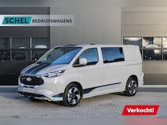 Ford Transit Custom - 320 2.5 PHEV L1H1 Sport DC 232pk - 2x Schuif - 360 Camera - ACC - Keyless - Stoel/Stuurver