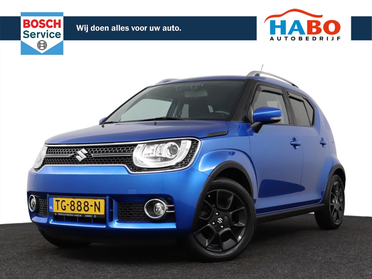 Suzuki Ignis - 1.2 DUALJET STIJL SMART HYBRID ECC/CRUISE/NAV/CAMERA/KEYLESS.ENTRY/STOEL.VERWARM - AutoWereld.nl