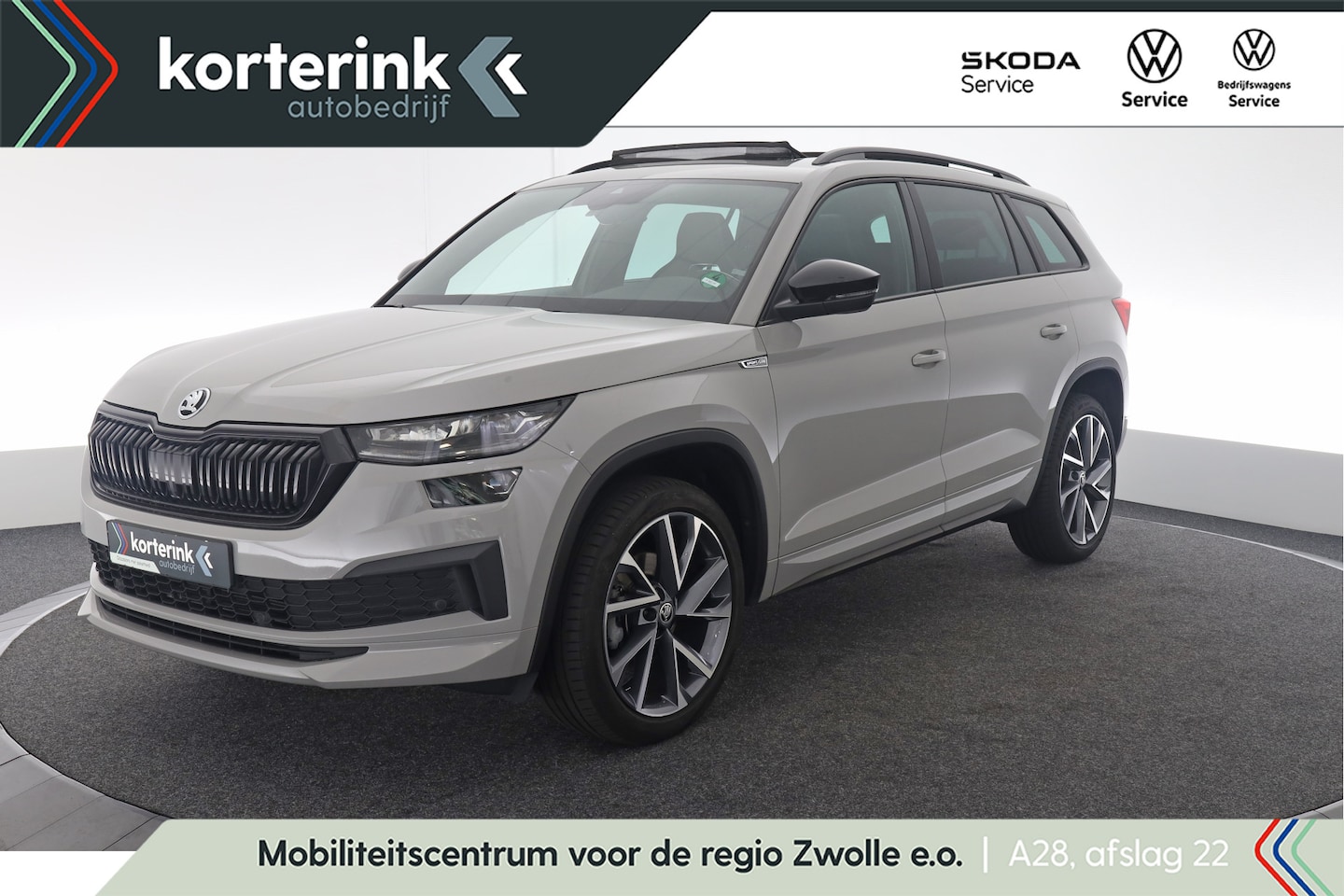 Skoda Kodiaq - 1.5 TSI Sportline Business | Trekhaak | Pano | ACC CANTON - AutoWereld.nl