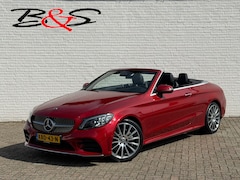 Mercedes-Benz C-klasse Cabrio - 300 Premium AMG Facelift Cabrio Camera Stoelverwarming/ventilatie Clima Carplay Full Led