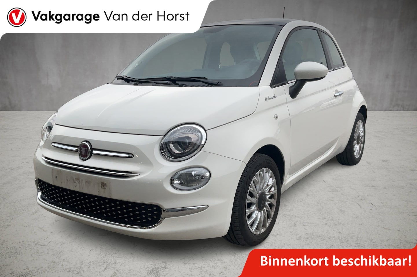 Fiat 500 - 1.0 70 pk Hybrid Dolcevita Panoramadak, Cruise Control, Climate Control, Navigatie, Blueto - AutoWereld.nl