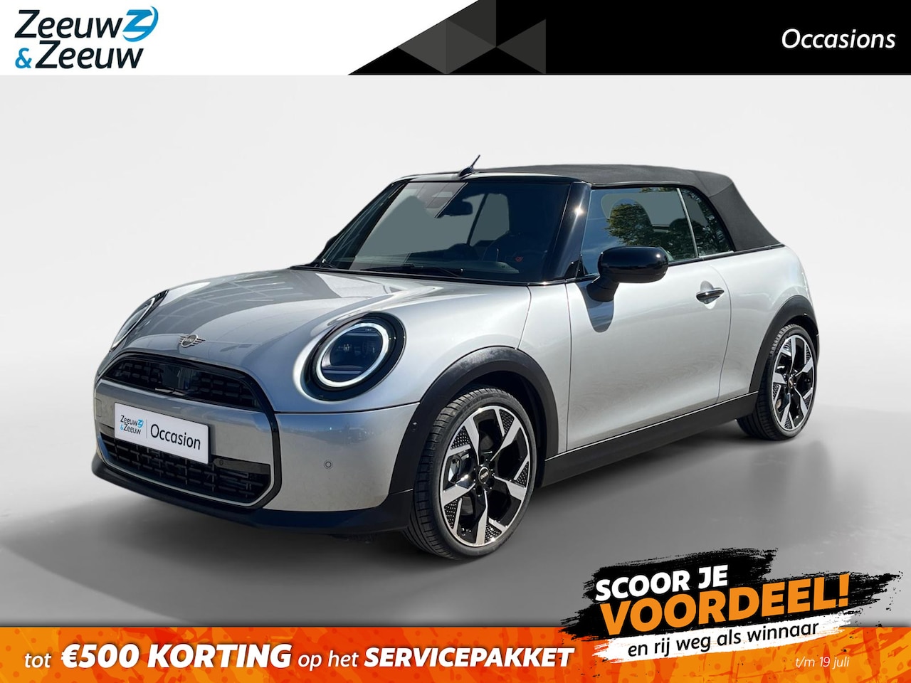 MINI Cabrio - 2.0 Cooper C Classic | Apple Carplay | Android Auto | Navigatie | 16" LM - AutoWereld.nl