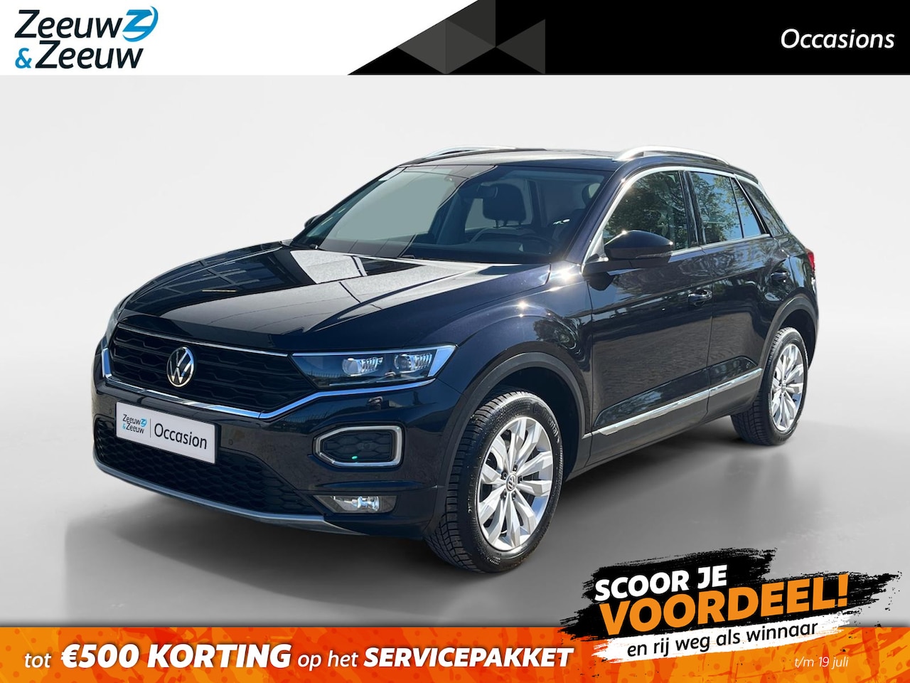 Volkswagen T-Roc - 1.5 TSI Sport | Adaptieve Cruise Control | Stoelverwarming | Parkeercamera | Digitale Cock - AutoWereld.nl