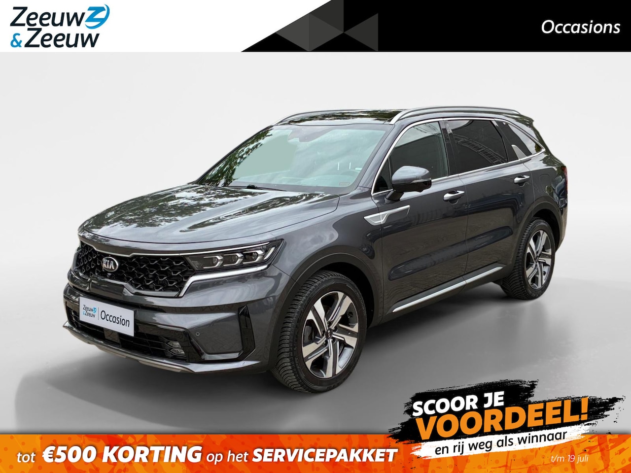 Kia Sorento - 1.6 T-GDI Plug-in Hybrid 4WD ExecutiveLine 5p. | Panoramadak | Leder | Stoel- en stuurverw - AutoWereld.nl