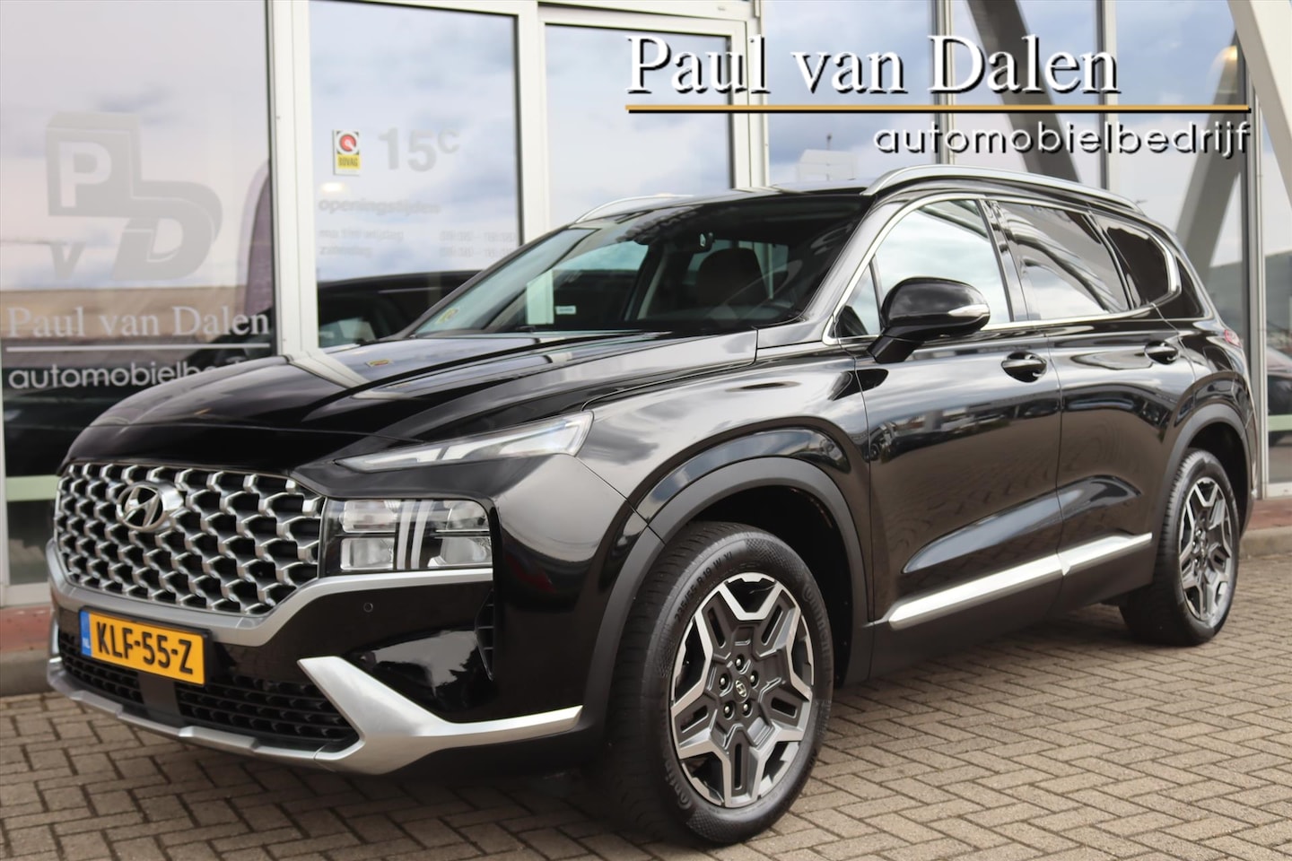 Hyundai Santa Fe - 1.6 T-GDi PHEV 265PK PREMIUM 7-PERS. Navi | Adapt.Cruise | Electr.Klep | Camera | Leer | K - AutoWereld.nl