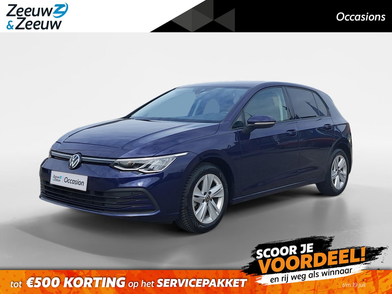 Volkswagen Golf - 1.0 eTSI Life Business | DSG | Elek. Stoelverstelling | Stoelverwarming - AutoWereld.nl