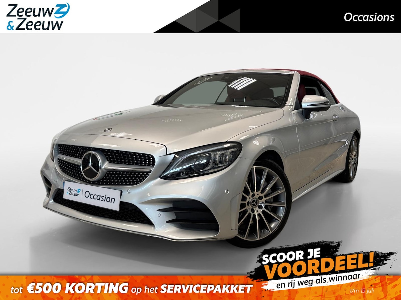 Mercedes-Benz C-klasse Cabrio - 300 | PREMIUM PLUS PACK | AMG | NL-AUTO | - AutoWereld.nl