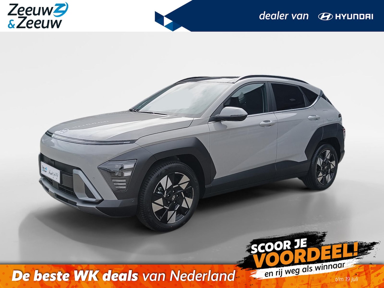 Hyundai Kona - 1.6 GDI HEV Premium Sky | Z&Z Top Deal | Van € 44.290, nu voor € 40.790 | - AutoWereld.nl