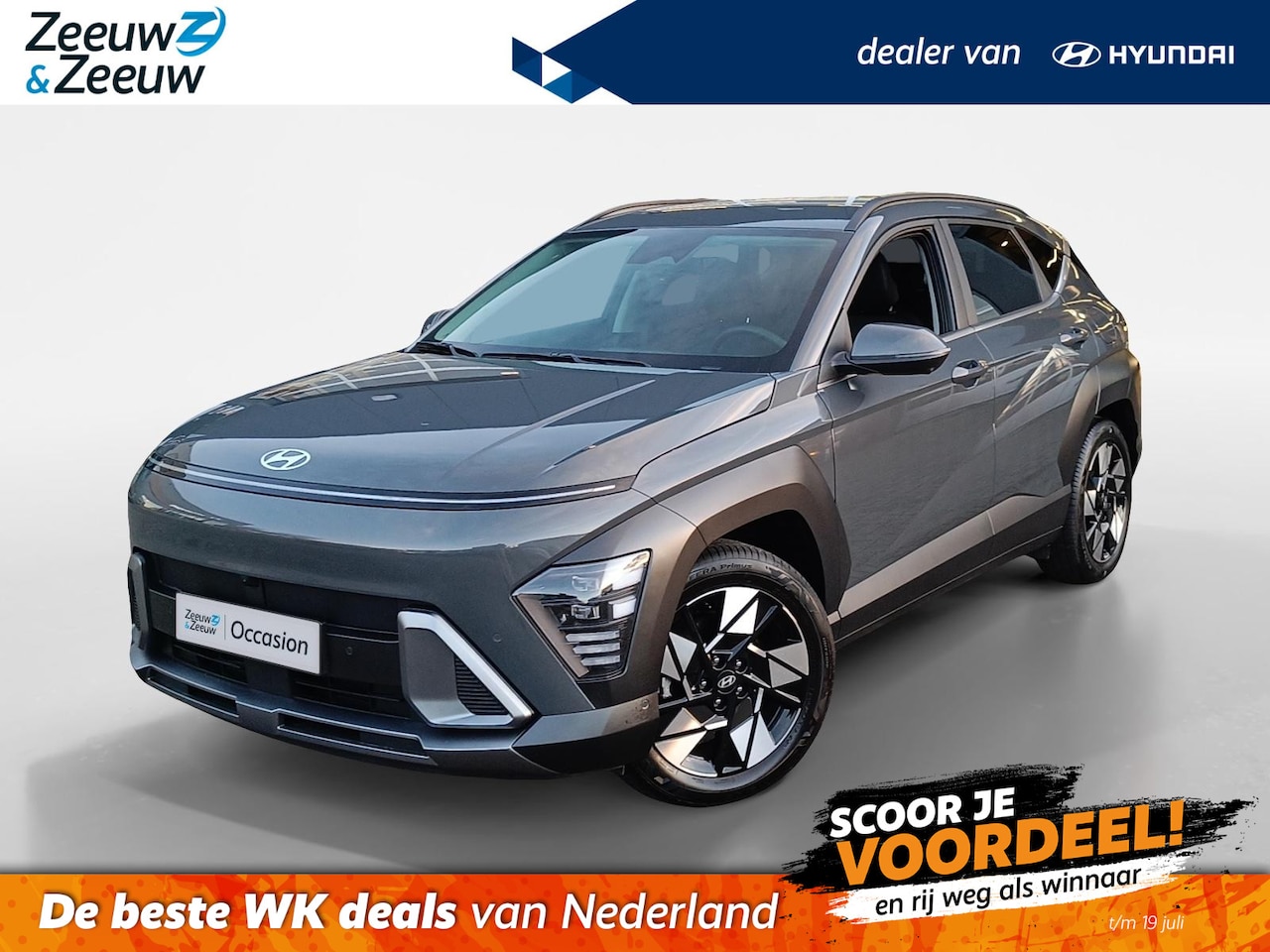 Hyundai Kona - 1.6 GDI HEV Premium | Z&Z Topdeal | Van € 43.088, nu voor € 37.588 | - AutoWereld.nl