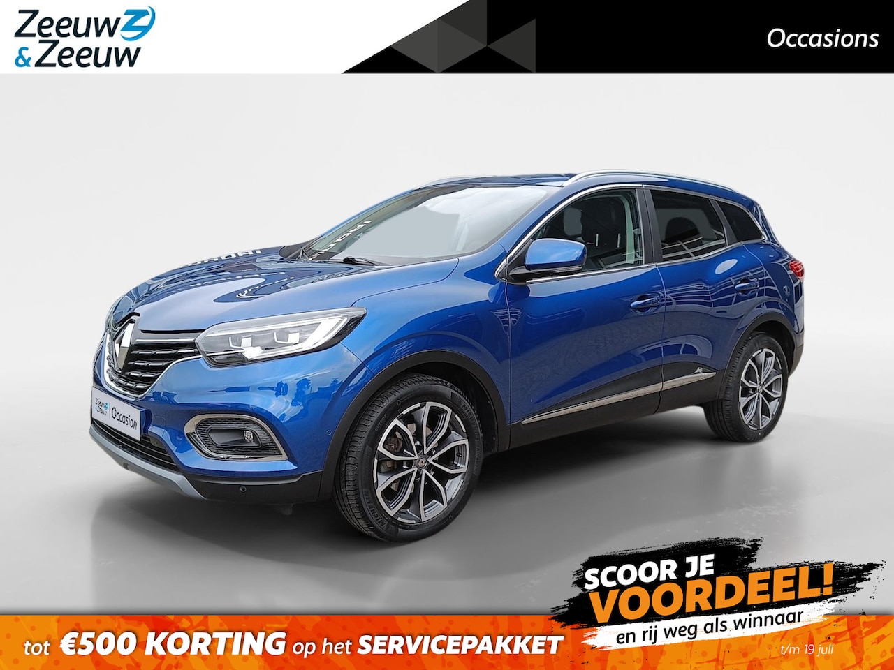 Renault Kadjar - 1.3 TCe 140 PK Zen Automaat | Wegklapbare trekhaak | Navigatie | Parkeercamera | - AutoWereld.nl