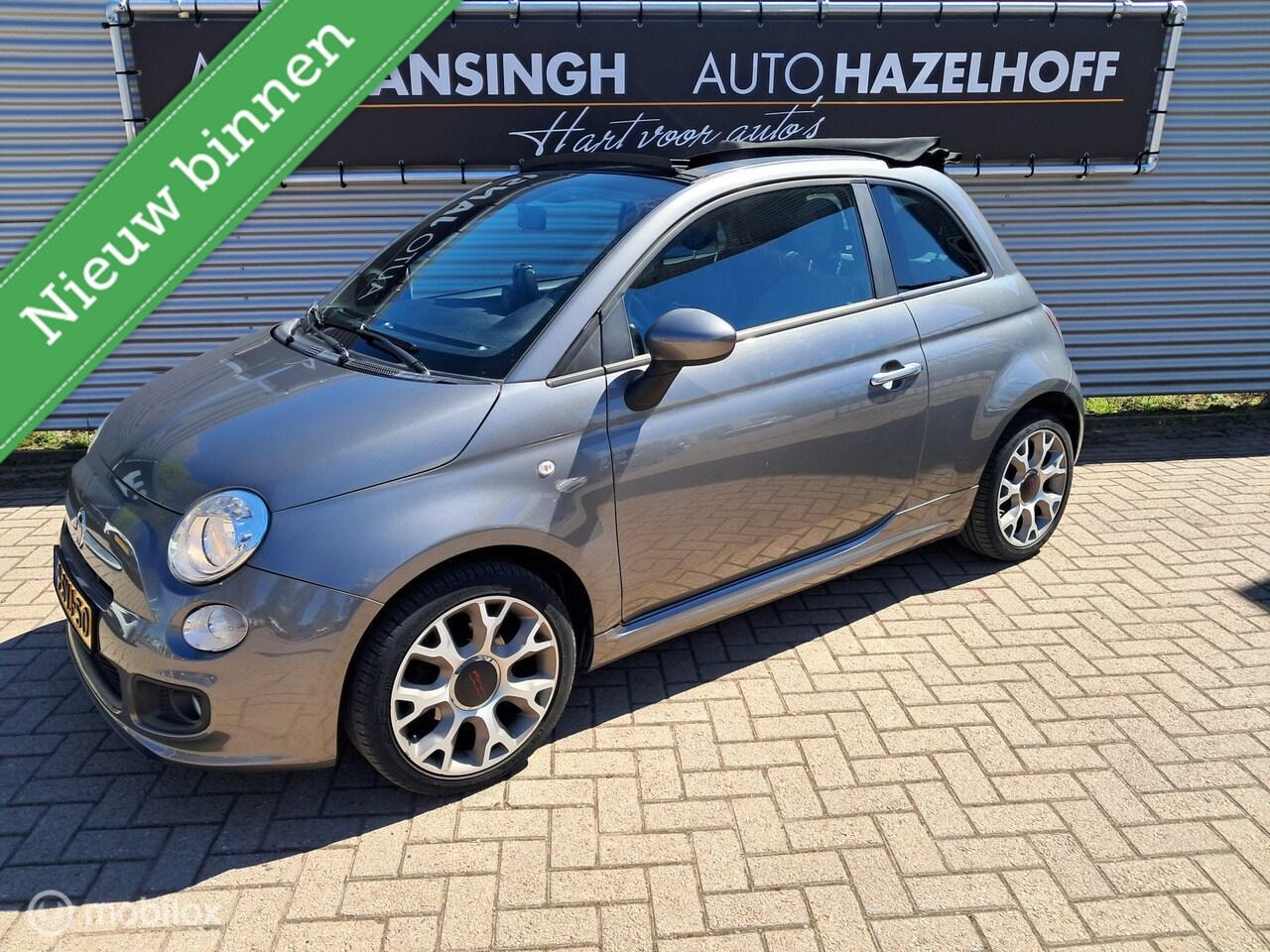 Fiat 500 C - 0.9 TwinAir Lounge Cabrio Ndl auto | Airco | LM Velgen | Ndl auto | Volledige oh historie - AutoWereld.nl