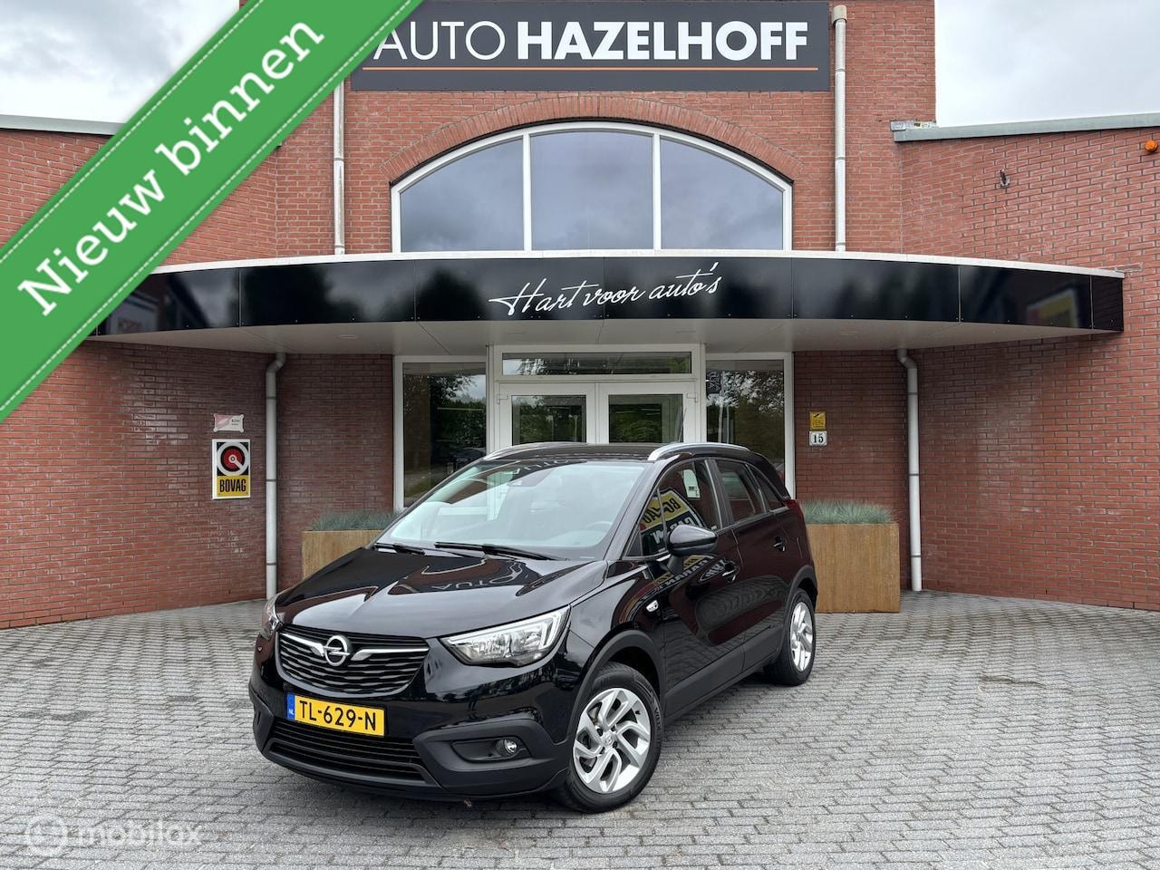 Opel Crossland X - 1.2 Online Edition | Airco | Cruise control | Hoge zit | Distr. riem is al vv | Ndl auto | - AutoWereld.nl