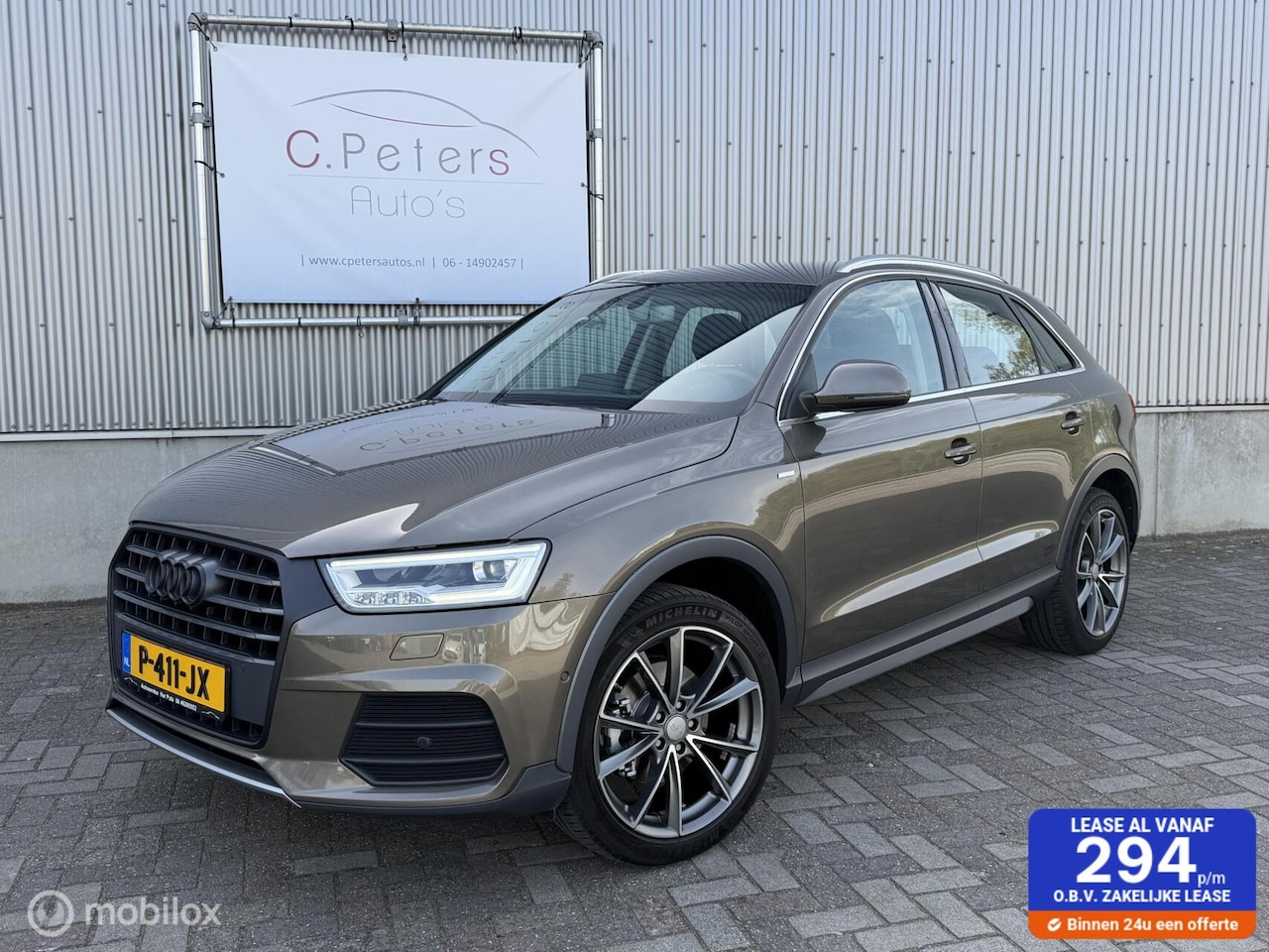 Audi Q3 - 1.4 TFSI CoD Pro Line 2015 / S-Line / Trekhaak / Camera / Navigatie / Keyless / 19” / NAP - AutoWereld.nl