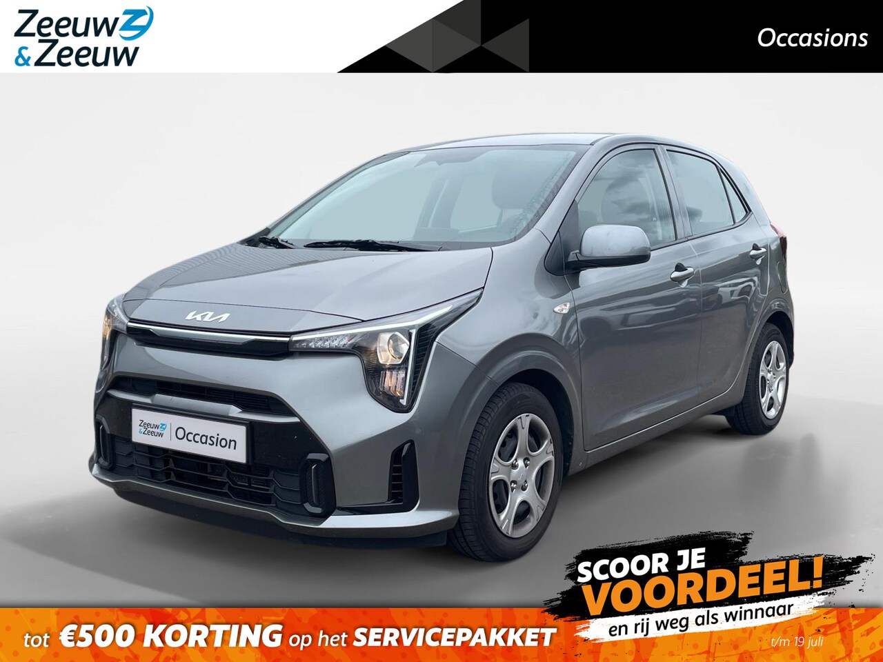 Kia Picanto - 1.0 DPI DynamicLine | Navigatie | Airco | Apple carplay/Android auto | Cruise control | Au - AutoWereld.nl
