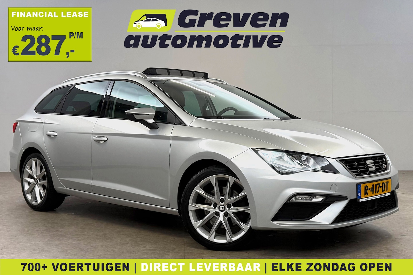 SEAT Leon - 1.8 TSI FR Business Intense 180PK | Pano | Sfeer | Carplay | Cruise | Parkeersens. - AutoWereld.nl