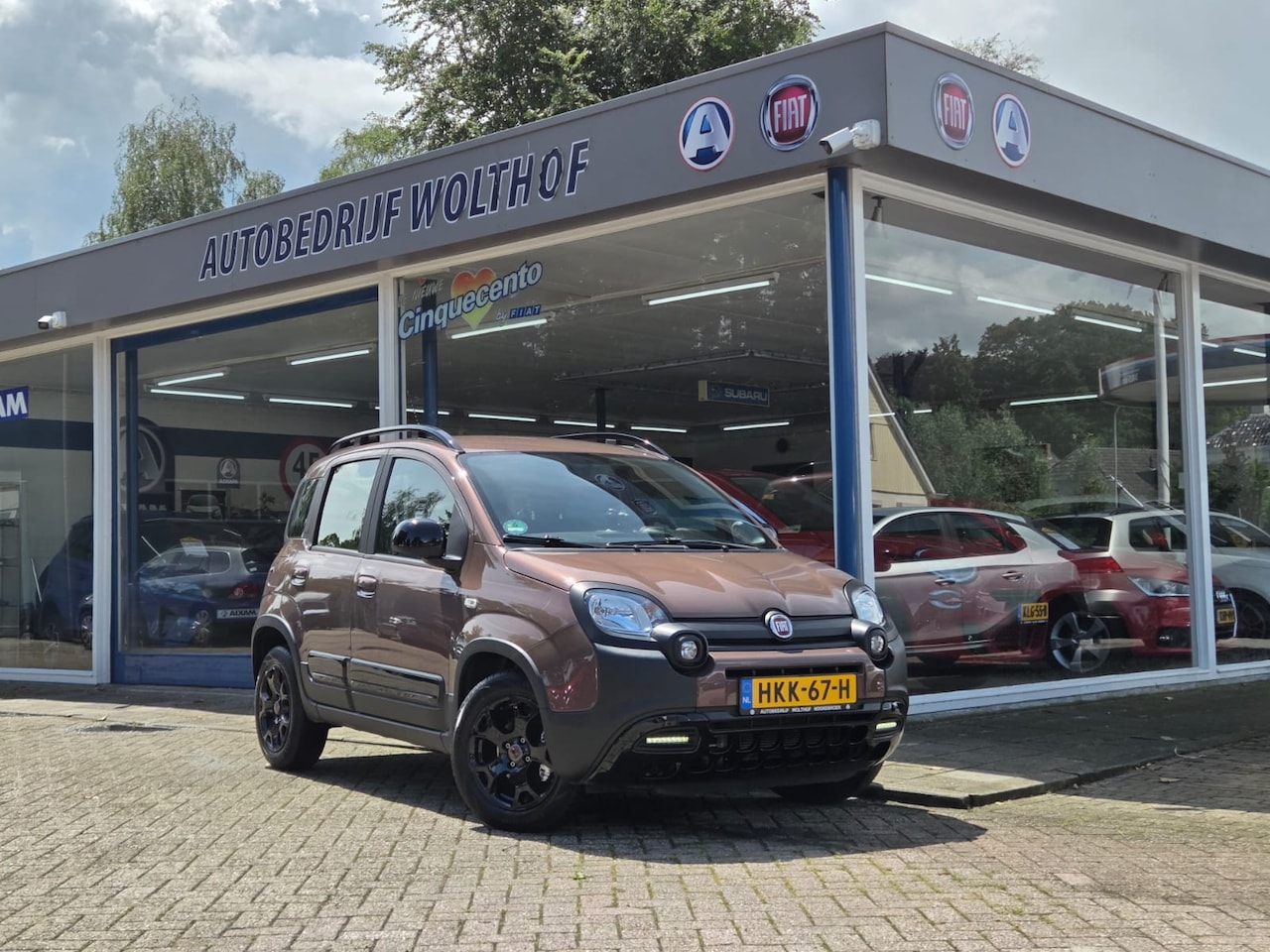 Fiat Panda - 1.2 Cross trussardi uniek! - AutoWereld.nl