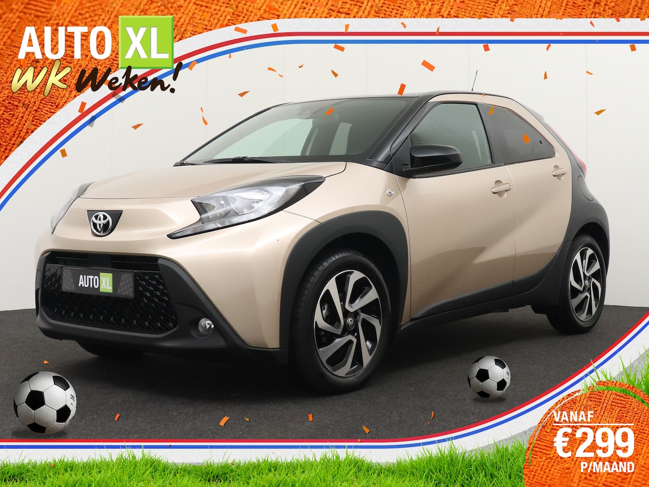 Toyota Aygo X - 1.0 Aut. VVT-i S-CVT Play Camera Carplay Adapt.Cruise 17'LMV - AutoWereld.nl