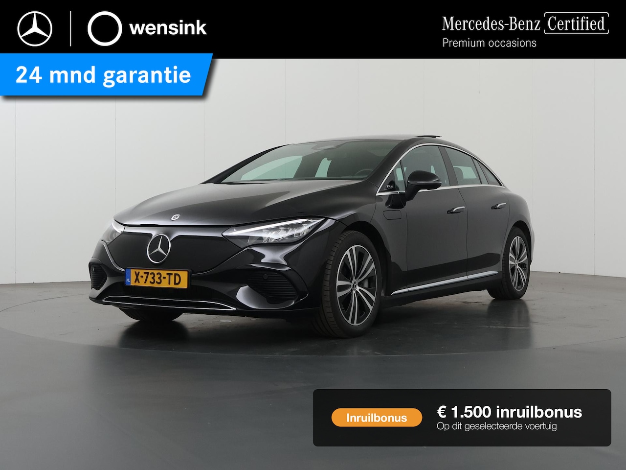 Mercedes-Benz EQE - 300 Business Edition 89 kWh | Panoramadak | Navigatie | Parkeercamera | Stoelverwarming | - AutoWereld.nl