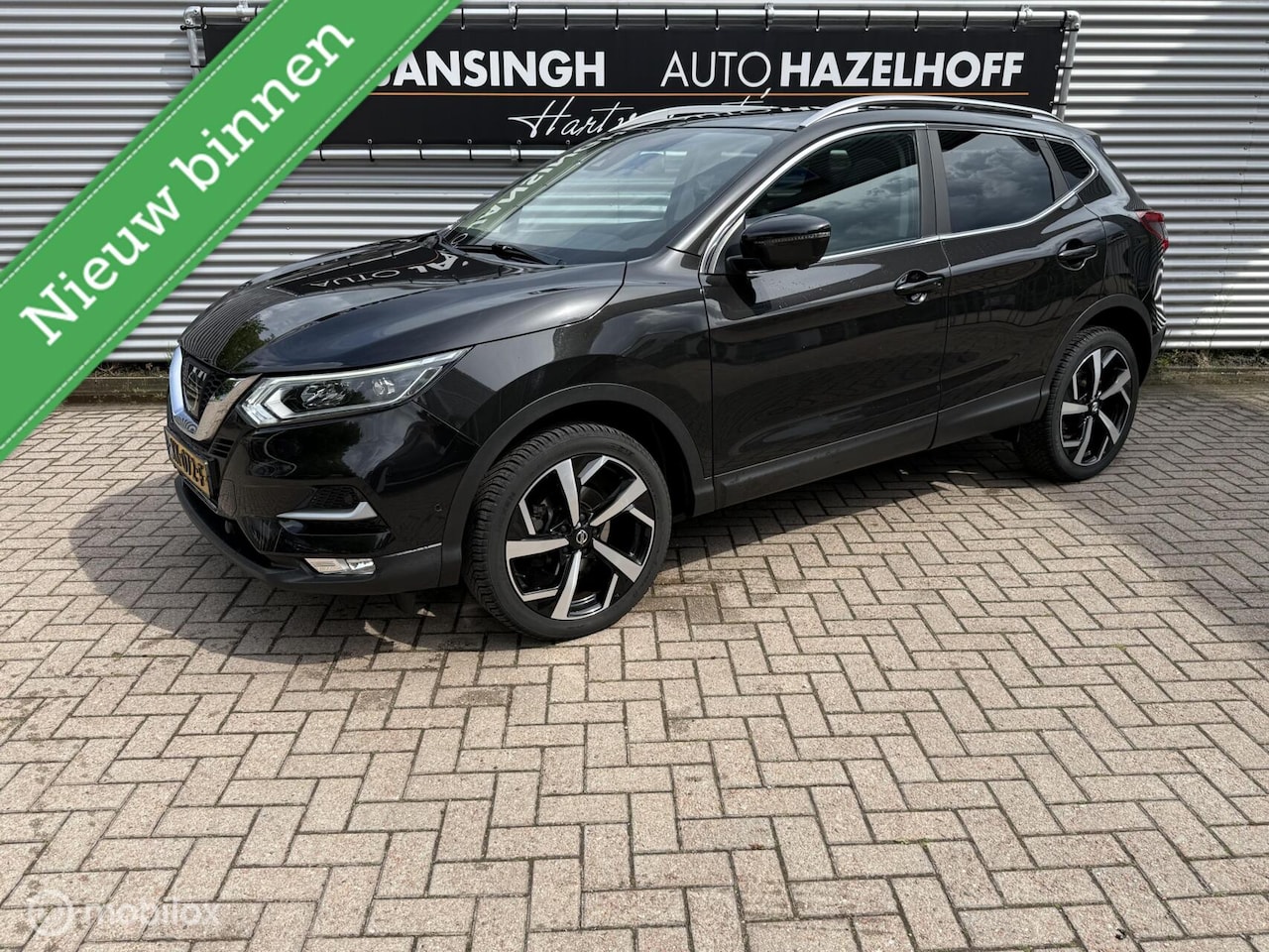 Nissan Qashqai - 1.2 Tekna + | Lederen Bekleding | Stoelverwarming | 360° Camera | Navi | Cruise | Clima | - AutoWereld.nl