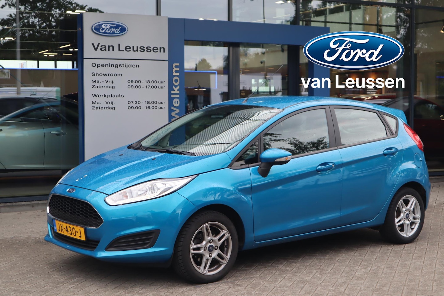 Ford Fiesta - STYLE 5-DEURS 1e EIGENAAR AIRCO NAVI BLUETOOTH LM-VELGEN - AutoWereld.nl