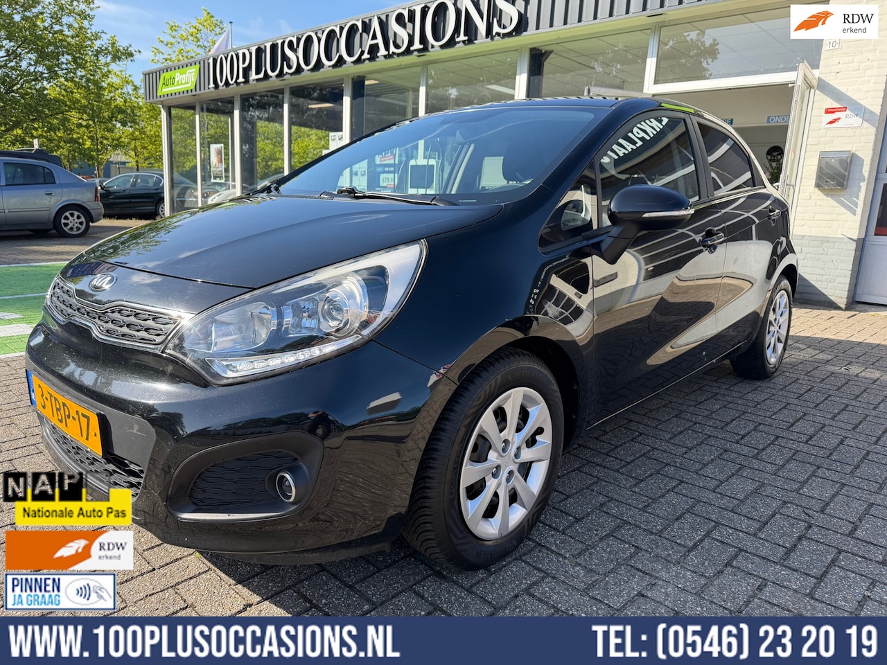 Kia Rio - 1.2 CVVT Plus Pack | Kleine beurt | Technische controle | Betrouwbaar | - AutoWereld.nl