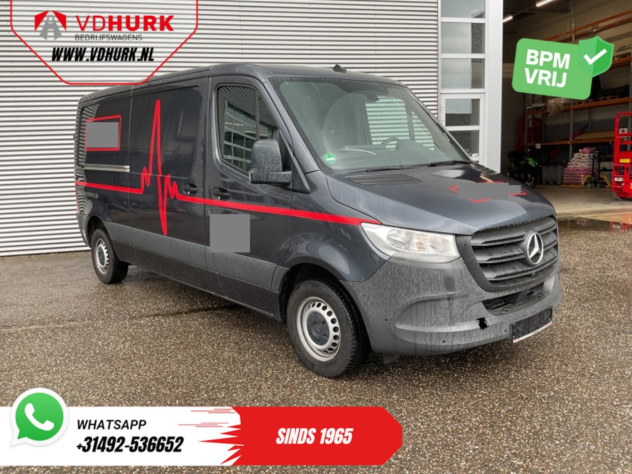 Mercedes-Benz Sprinter - L2 2x Schuifdeur/ 360 Camera/ Carplay/ Airco/ Navi/ PDC/ Trekhaak - AutoWereld.nl