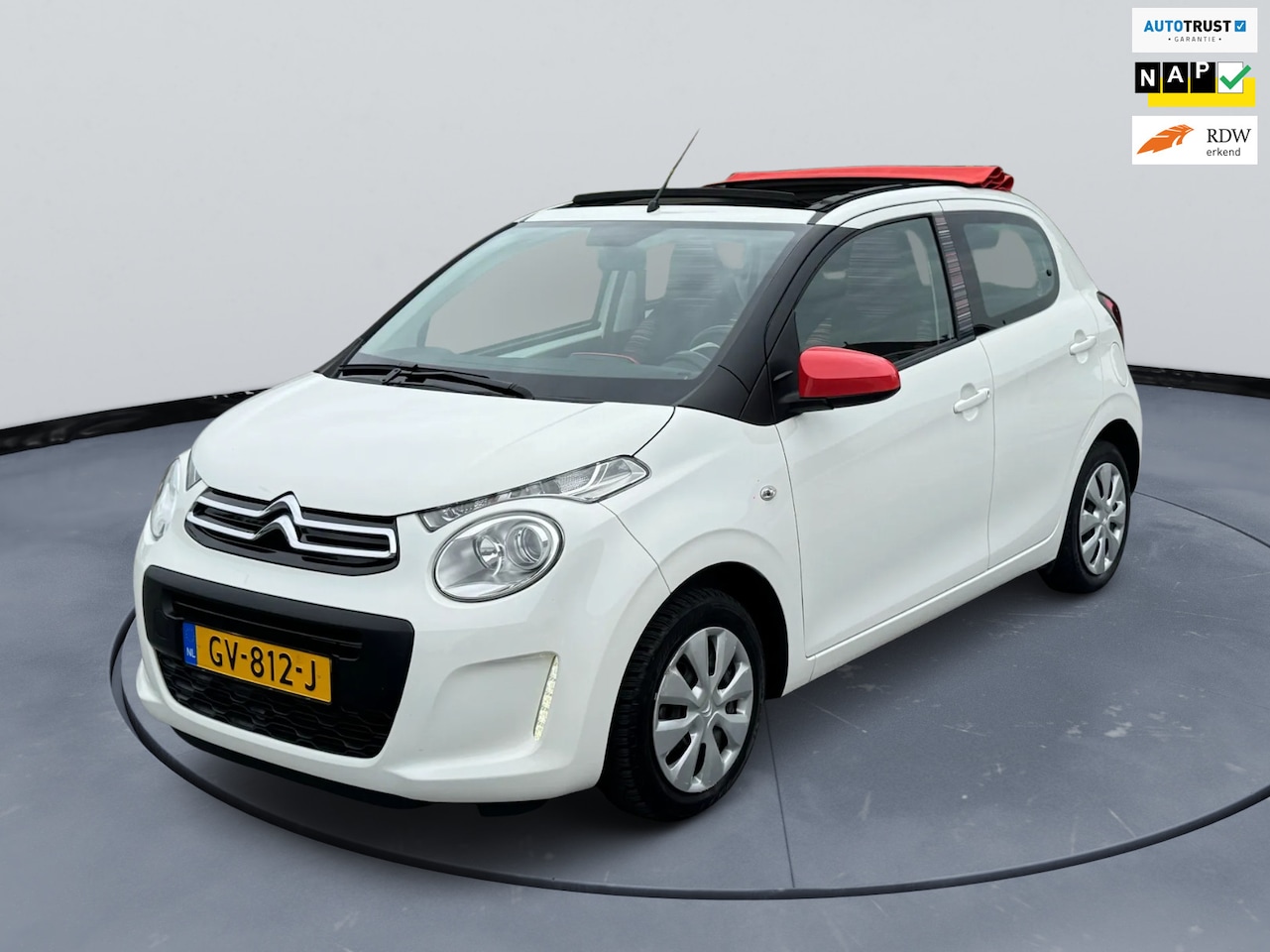 Citroën C1 - 1.0 e-VTi Airscape Feel|Softtop|Scherm|Nap| - AutoWereld.nl