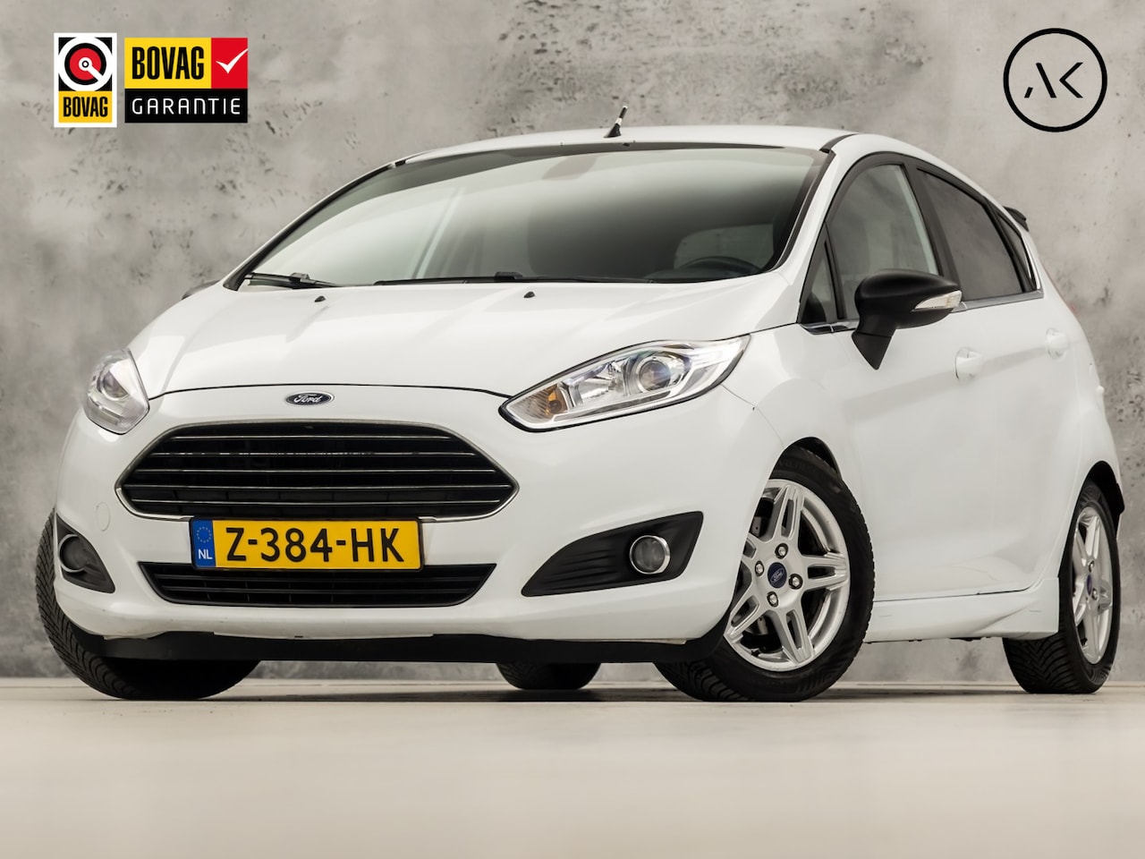 Ford Fiesta - 1.0 EcoBoost Titanium 125Pk (5 DEURS, CLIMATE, STOELVERWARMING, GETINT GLAS, SPORTSTOELEN, - AutoWereld.nl