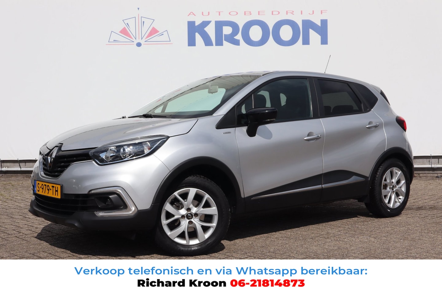 Renault Captur - 0.9 TCe Limited|Trekhaak|Navigatie|Cruise Control| Nieuwe winterbandenset - AutoWereld.nl