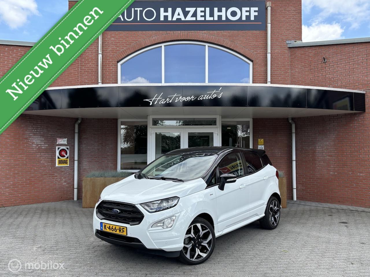 Ford EcoSport - 1.0 EcoBoost Titanium ST-Line Automaat | Stoel/Stuurverwarming | B&O Geluidssysteem | Navi - AutoWereld.nl