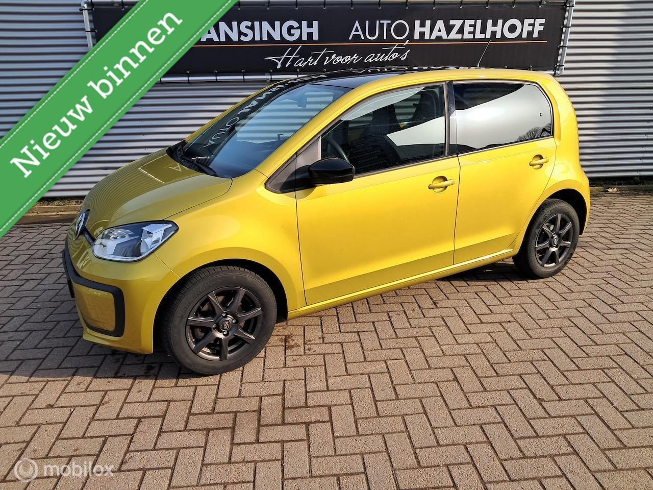 Volkswagen Up! - 1.0 BMT move up | Airco | Bluetooth | Privacy Glas | Elekt. Ramen | Volledige O.H. Histori - AutoWereld.nl