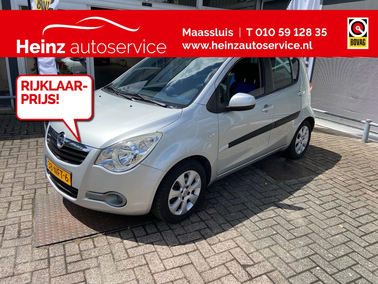 Opel Agila - 1.0 12V 48KW Edition - AutoWereld.nl