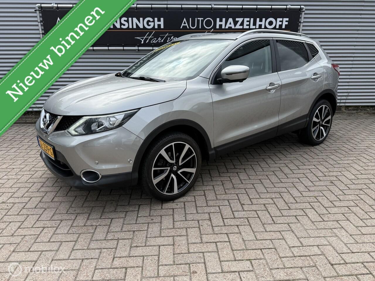 Nissan Qashqai - 1.2 Tekna Automaat 91.861 km | Clima | Lederen bekleding | Navigatie | PDC voor en achter - AutoWereld.nl