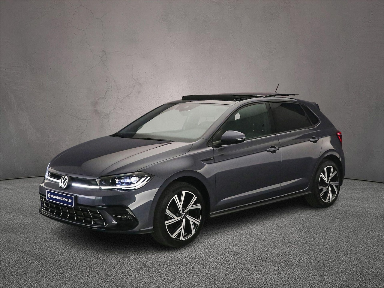 Volkswagen Polo - R-Line 1.0 TSI 110pk DSG Automaat Panoramadak, Adaptive cruise control, LED matrix koplamp - AutoWereld.nl