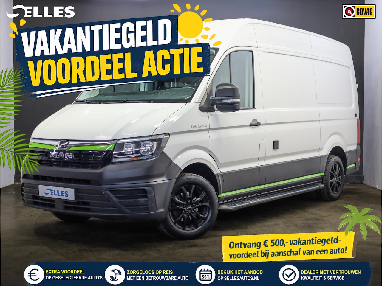 MAN TGE - 35 2.0 L3 H3 | Apple Carplay & Android Auto | Luchtvering - AutoWereld.nl