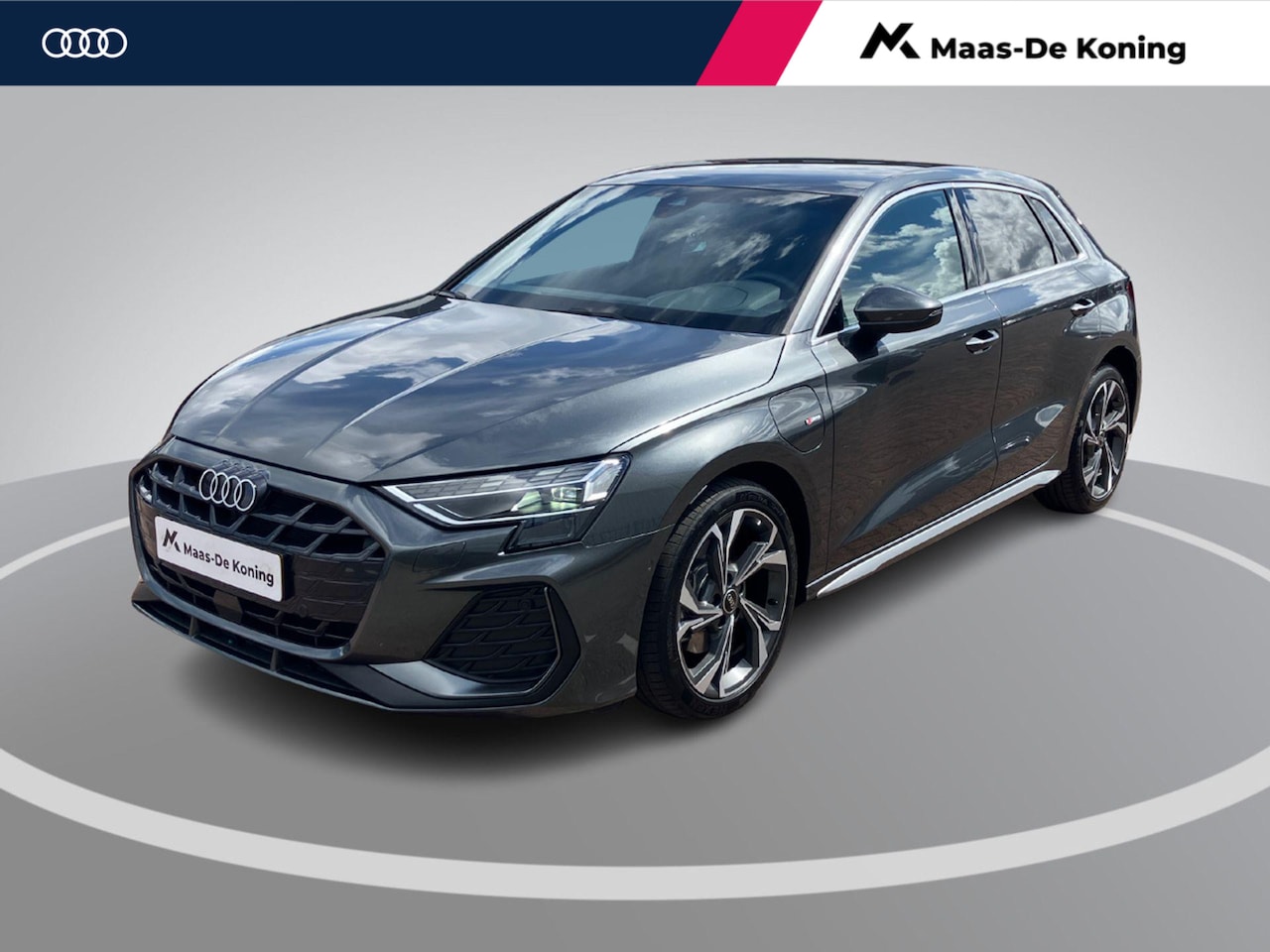 Audi A3 Sportback - 40 TFSIe/204PK S Line · Camera  · Navigatie · Leder/stof · Garantie t/m 06-03-2029 of 8000 - AutoWereld.nl