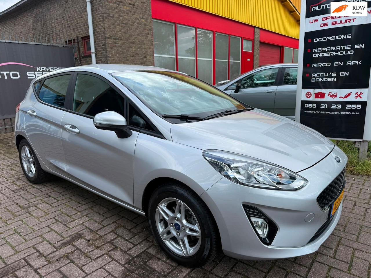 Ford Fiesta - 1.1 Airco|Carplay|Lmv|Apk|Beurt|Stoel verw. - AutoWereld.nl